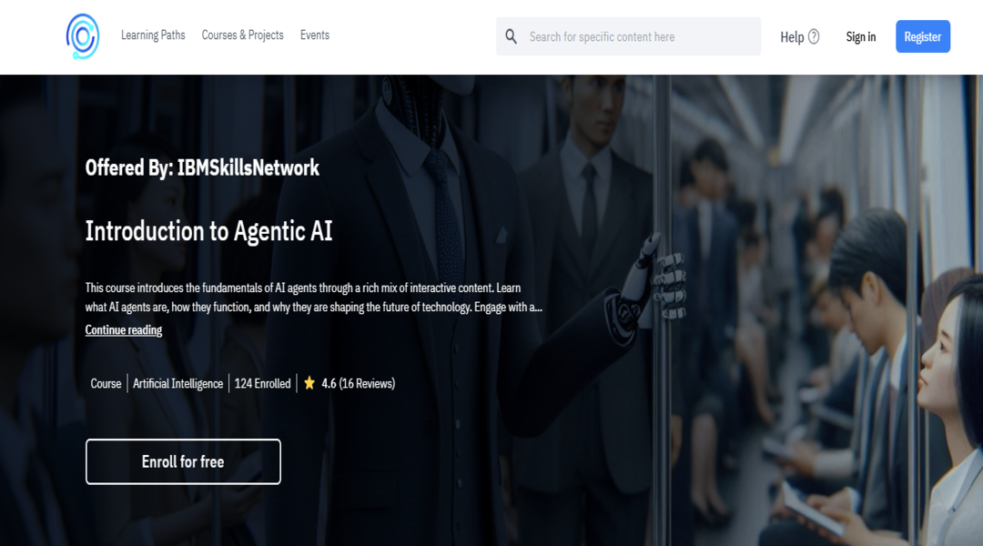 كورس الذكاء الاصطناعي المجاني من -IBM