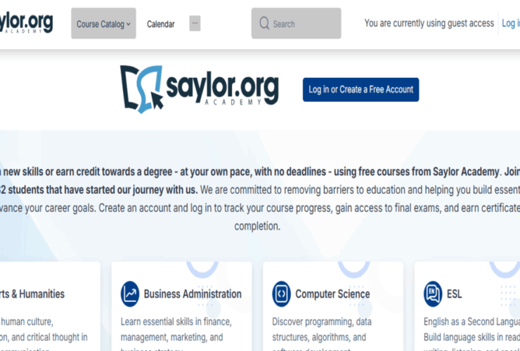 كورسات من موقع saylor academy