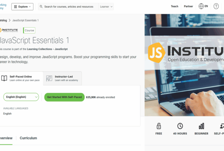 كورس لغة JavaScript