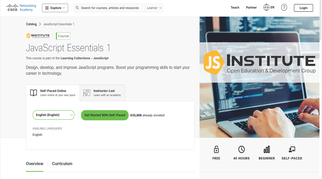 كورس لغة JavaScript